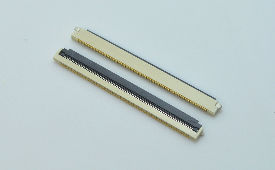 FFC/FPC座 軟排線連接器 0.5mm間距 80P /68P翻蓋式下接觸 液晶屏,樱桃在线视频网站