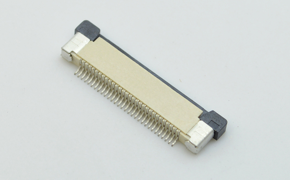 FPC/FFC連接器0.5mm 4P-14P上接塑膠H2.0厚扁平耐高溫SMT排線插座,樱桃在线视频网站