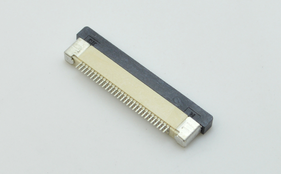 FPC/FFC連接器0.5mm 4P-14P上接塑膠H2.0厚扁平耐高溫SMT排線插座,樱桃在线视频网站