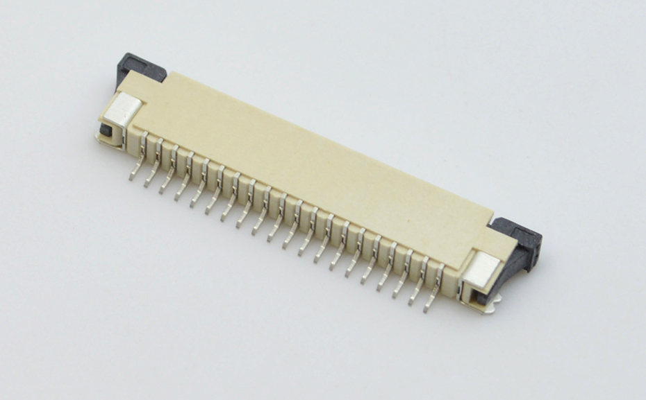 FFC軟排線接插件 樱桃视频APP下载 間距1.0MM-16p 上接拉鎖