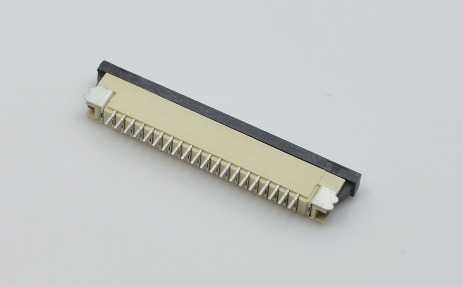 FFC軟排線接插件 樱桃视频APP下载 間距1.0MM-16p 上接拉鎖