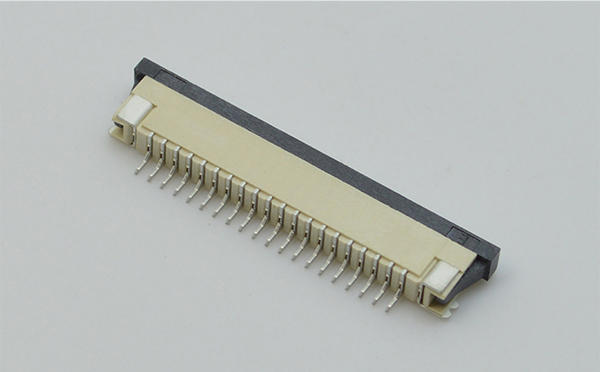 FPC插座，FFC軟排線連接器,FFC接插件1.0間距26P下接抽屜式
