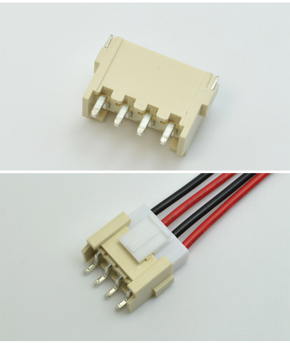VH3.96-5P臥貼針座PCB板SMT插座 連接器3.96mm 表麵貼片座