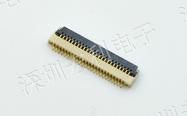 樱桃视频APP下载 間距0.5mm 高H1.0  6P下接翻蓋 SMT耐高溫貼片連接器