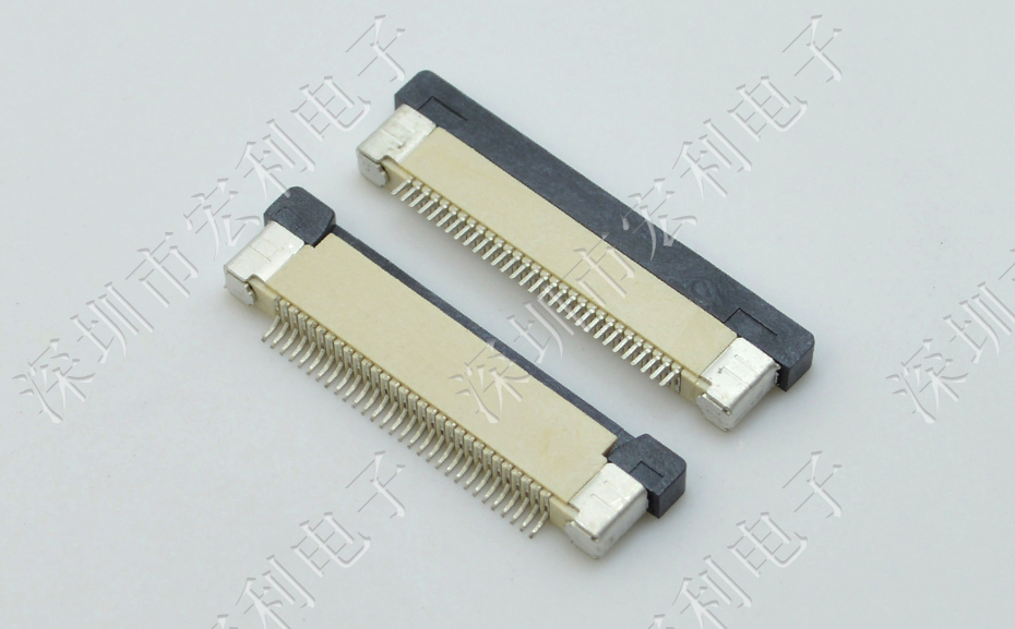 FFC/樱桃视频APP下载 28p 28pin 0.5mm間距 FPC座 抽屜式上接 排線插座