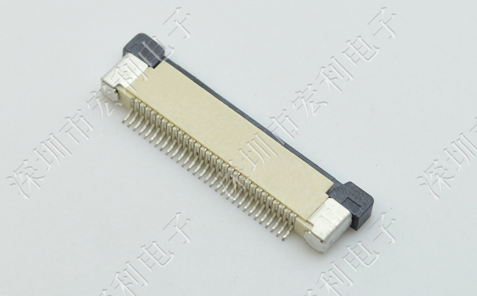 FFC/樱桃视频APP下载 45p 45pin 0.5mm間距 FPC座 抽屜式上接 排線插座