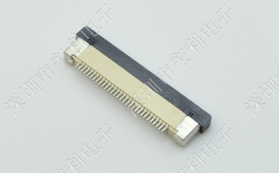 FFC/樱桃视频APP下载 45p 45pin 0.5mm間距 FPC座 抽屜式上接 排線插座