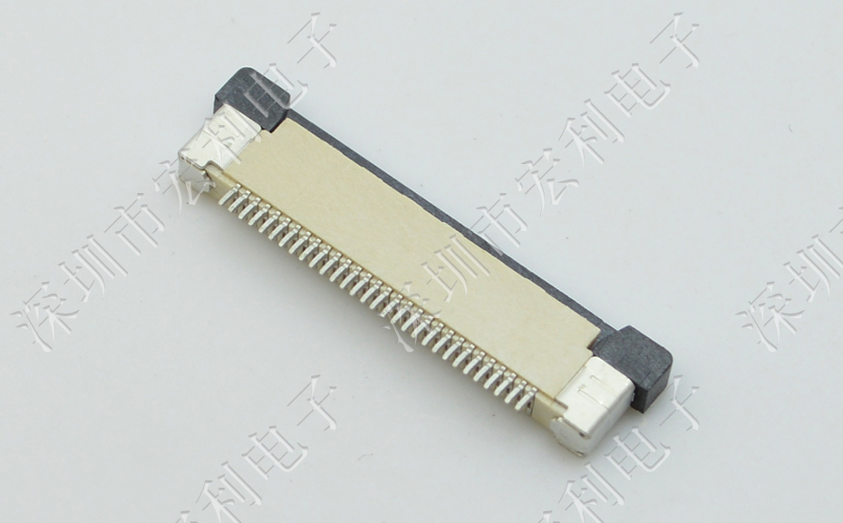 FFC/樱桃视频APP下载 軟排線插座 0.5mm間距-60P 下接拉鎖 60Pin 抽屜式