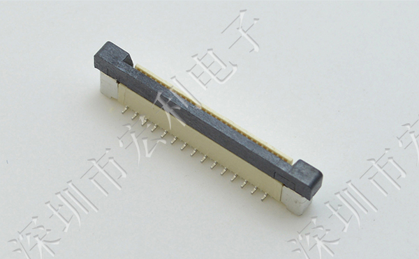 FFC/FPC軟排線0.5mm間距-37P立貼正錯位帶鎖 軟排線插座樱桃视频APP下载