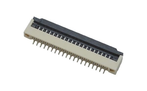 FPC插座FFC連接器 軟排線插座1.0間距H2.0 4-30P臥貼翻蓋式掀蓋式,樱桃在线视频网站