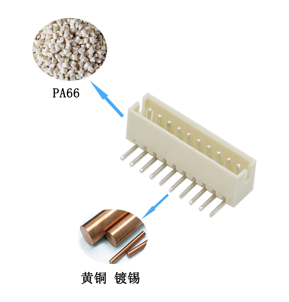 ZH1.5mm-8P 彎針針座 條形連接器座 間距1.5mm彎針座,樱桃在线视频网站