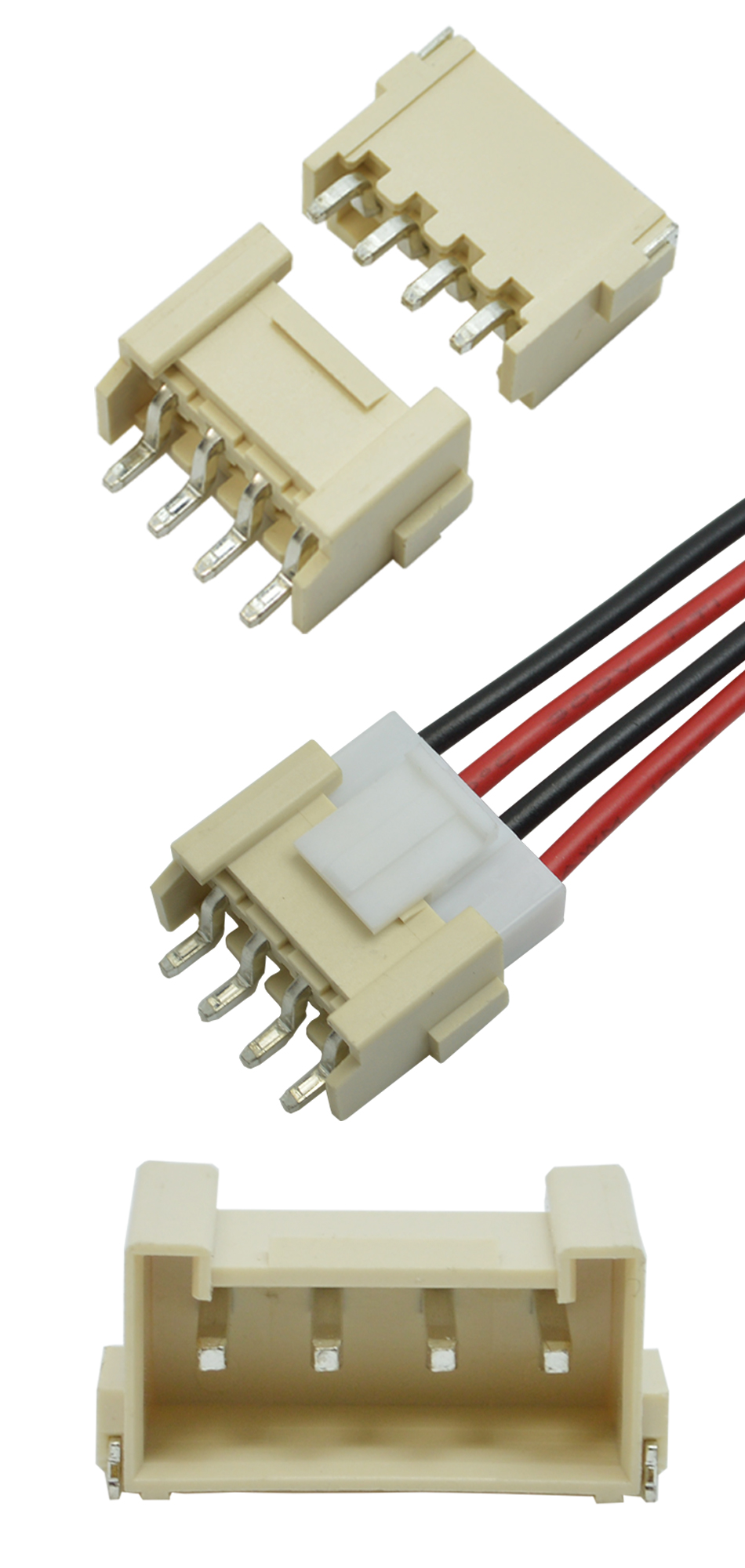 VH3.96-2P臥貼針座PCB板SMT插座 連接器3.96mm 表麵貼片座,樱桃在线视频网站
